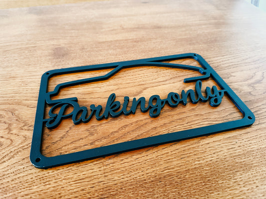 Schild - Porsche Parking Only