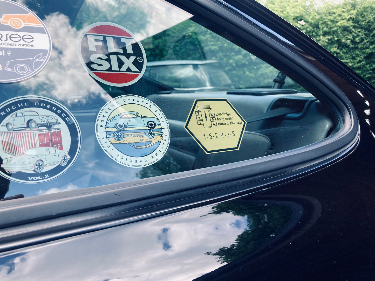 Outlaw Side Window Decal  "Firing Order"