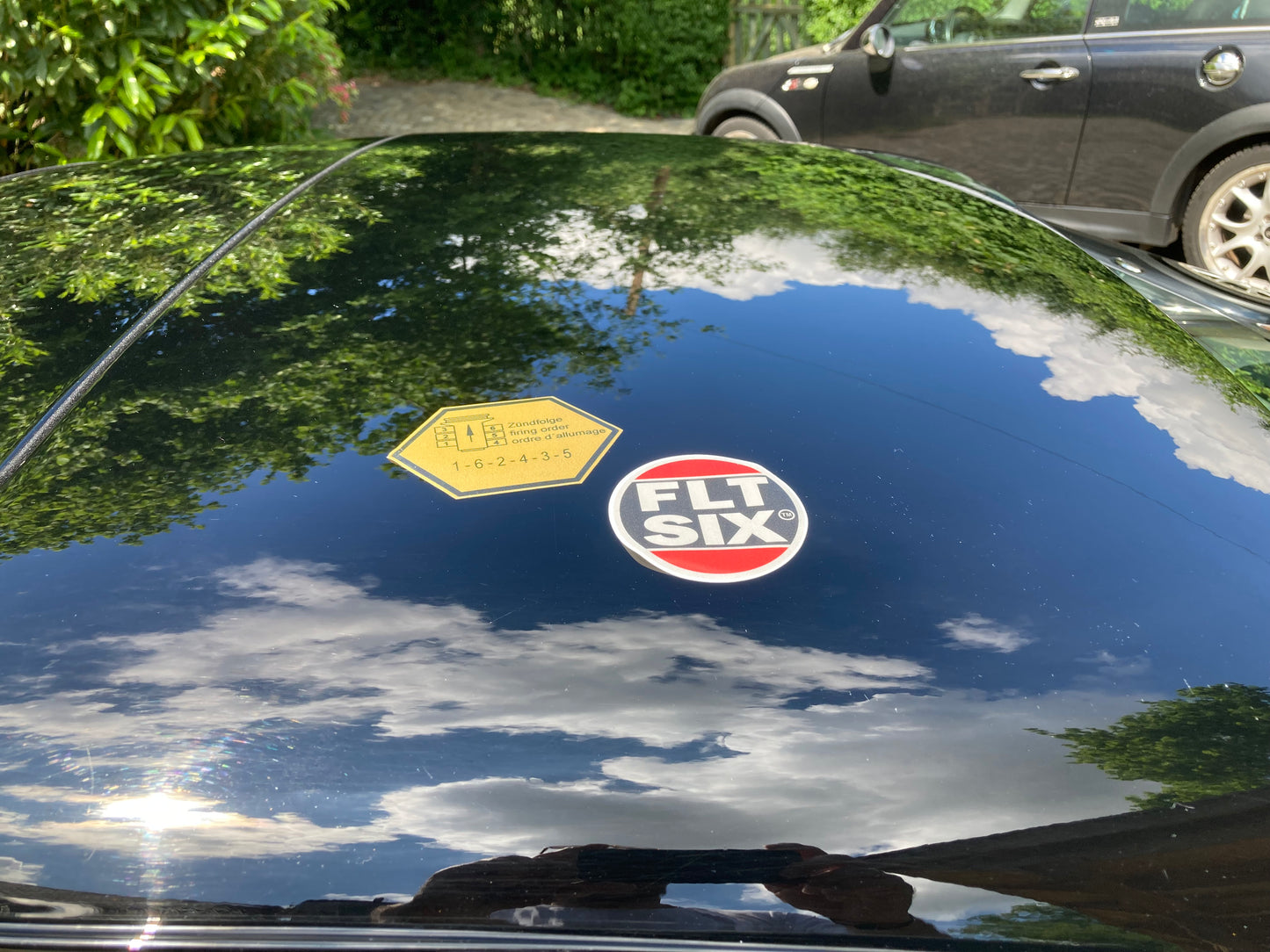 Aufkleber-Set:  Outlaw Seitenscheibenaufkleber "Firing Order" & "FLT SIX"