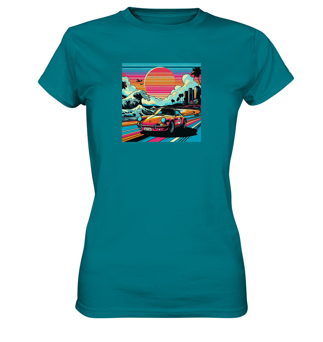 California Backdate  - Ladies Premium Shirt