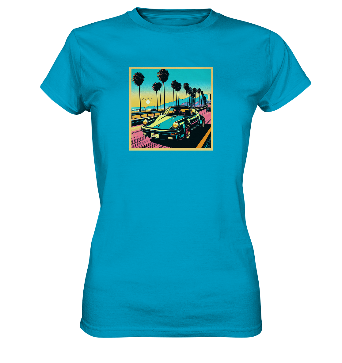California Vibes  - Ladies Premium Shirt