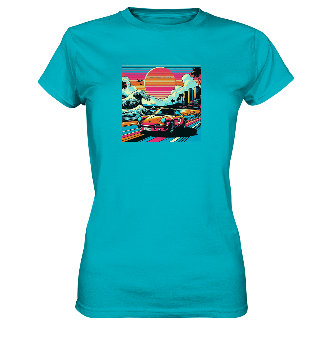 California Backdate  - Ladies Premium Shirt