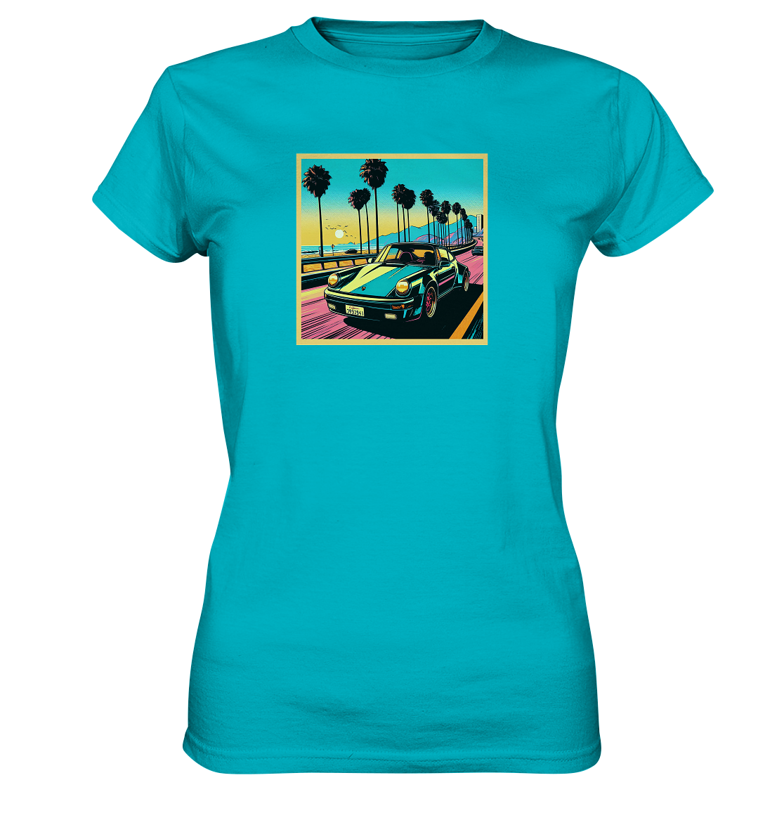 California Vibes  - Ladies Premium Shirt