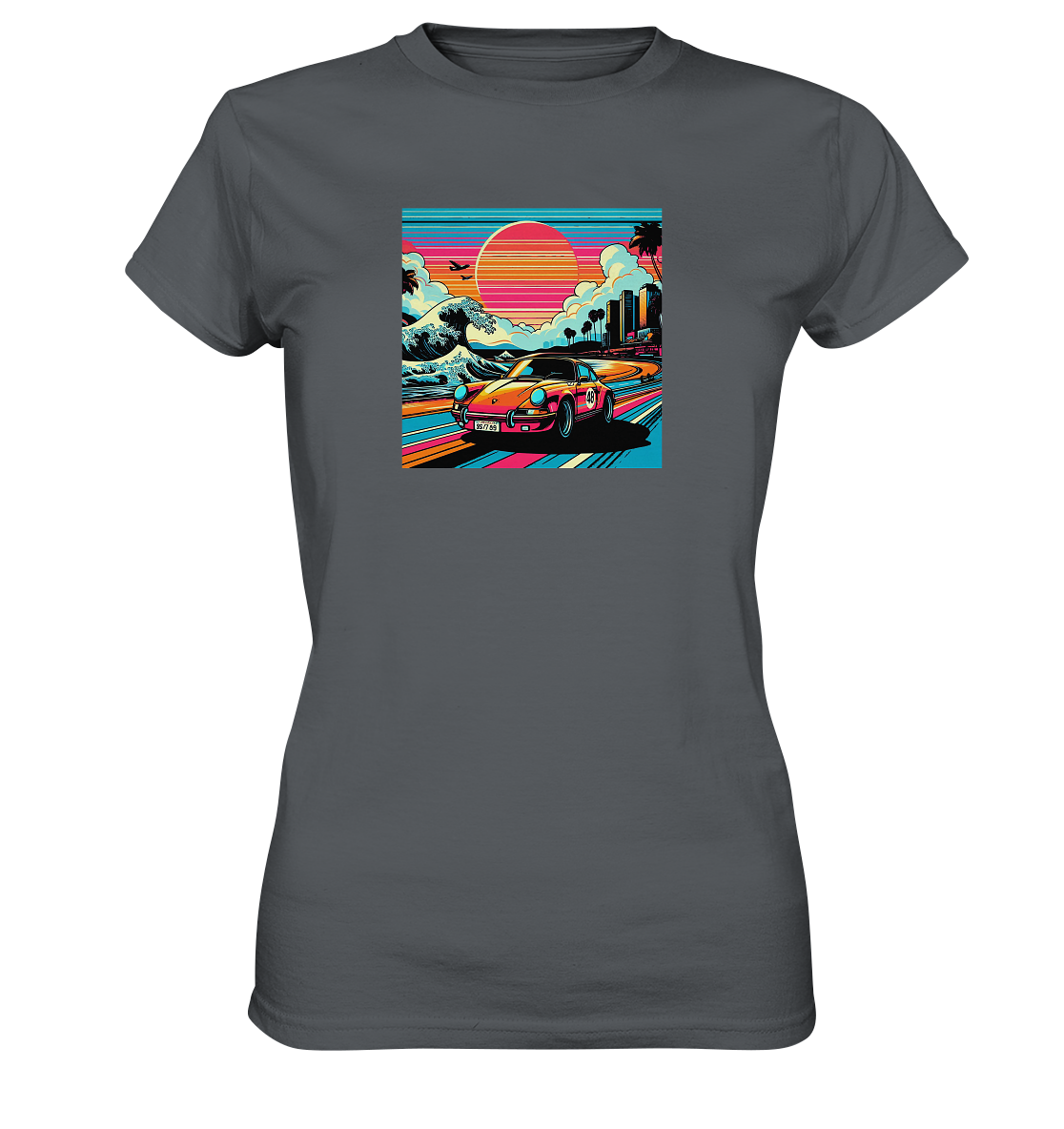California Backdate  - Ladies Premium Shirt
