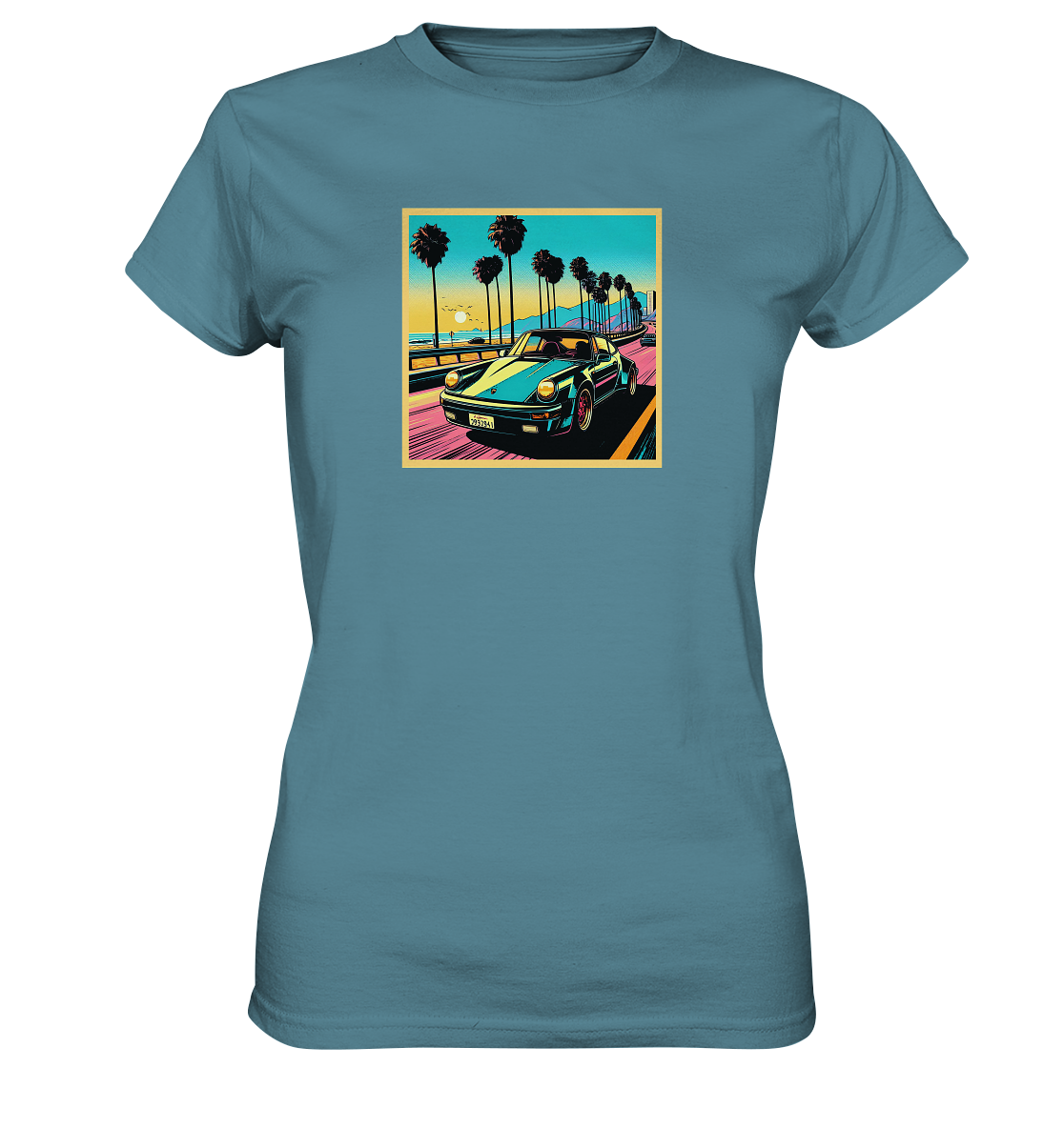 California Vibes  - Ladies Premium Shirt