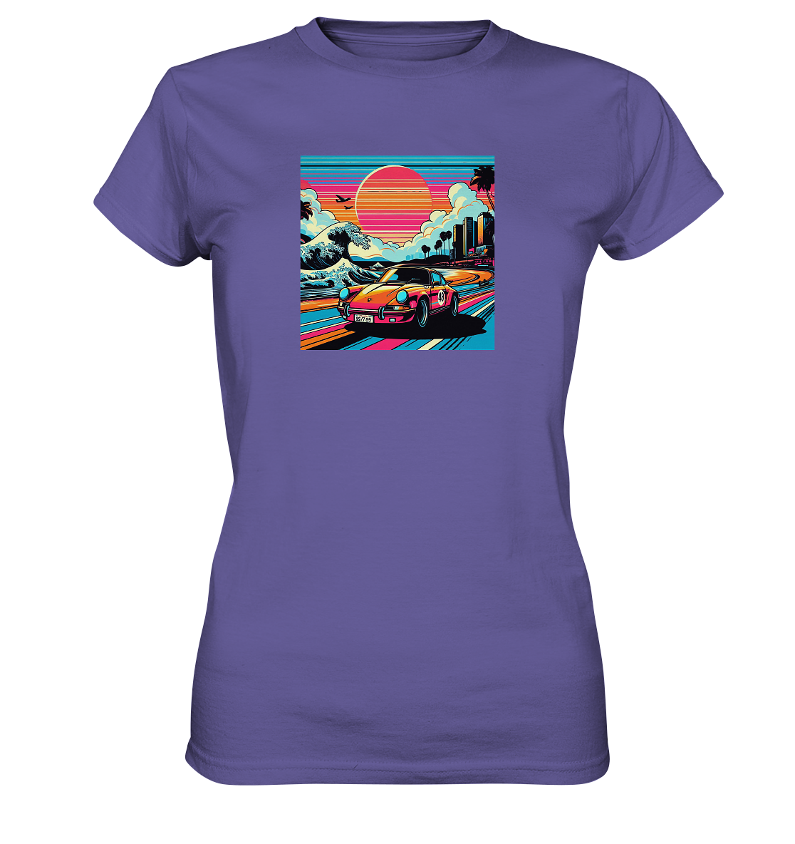 California Backdate  - Ladies Premium Shirt