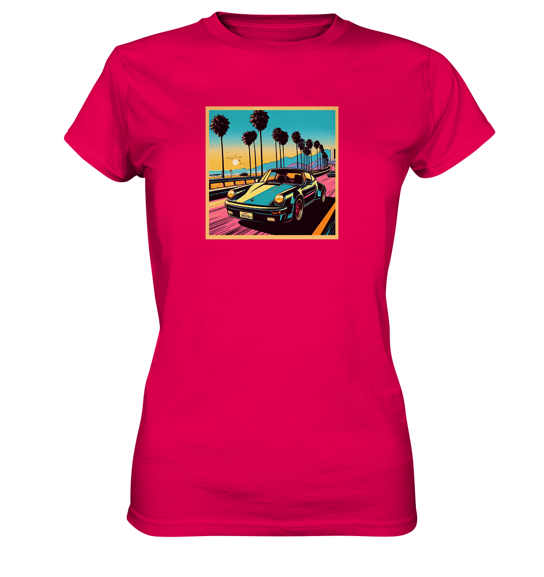 California Vibes  - Ladies Premium Shirt