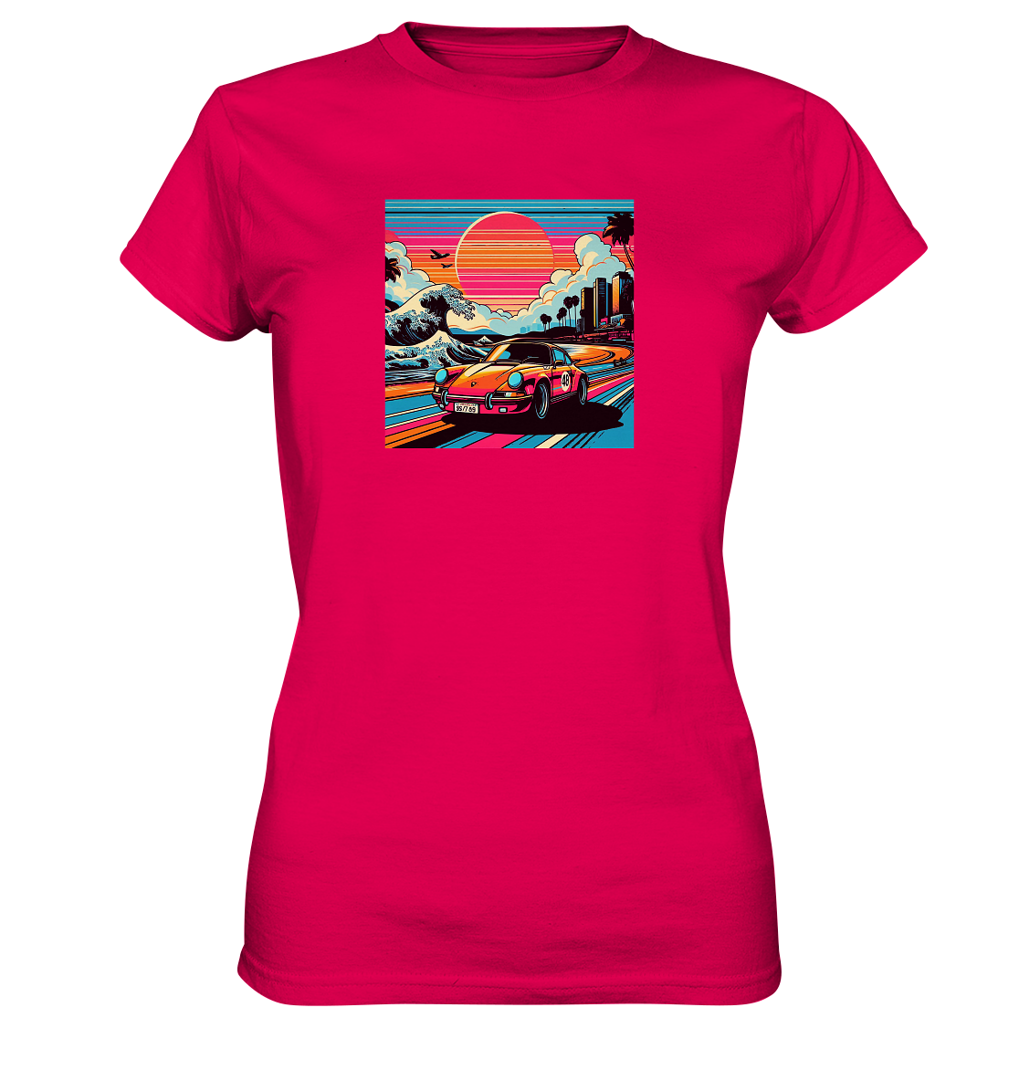 California Backdate  - Ladies Premium Shirt