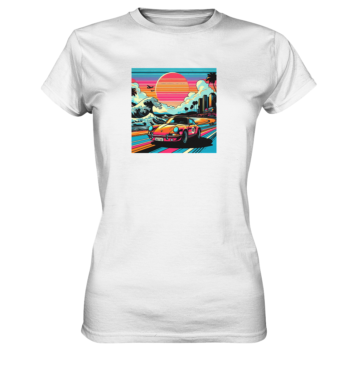 California Backdate  - Ladies Premium Shirt