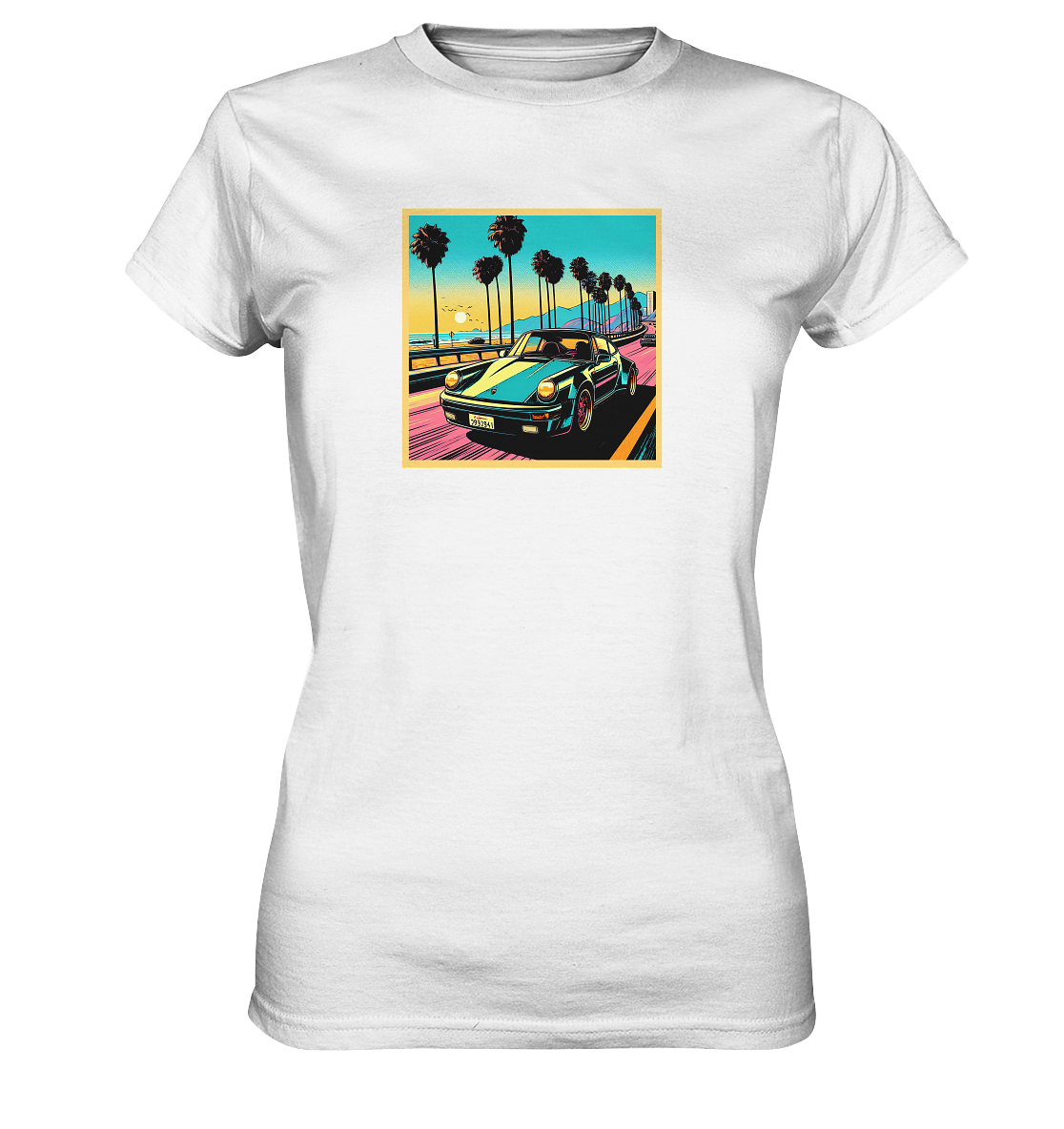 California Vibes  - Ladies Premium Shirt