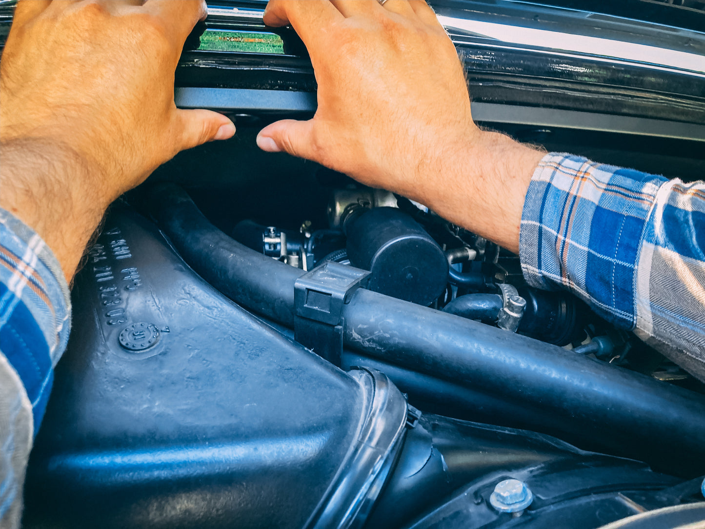 "MakeUp-Rail" für Porsche 964
