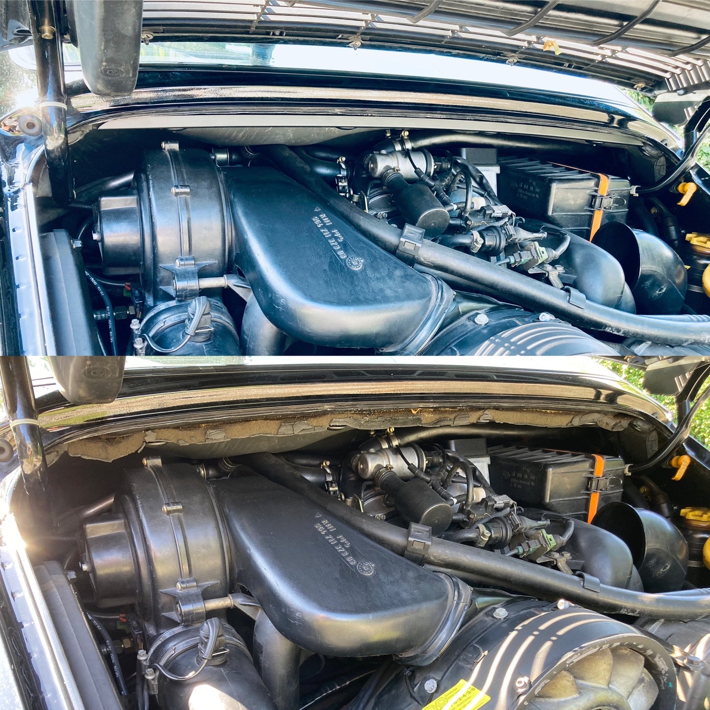 "MakeUp-Rail" für Porsche 964