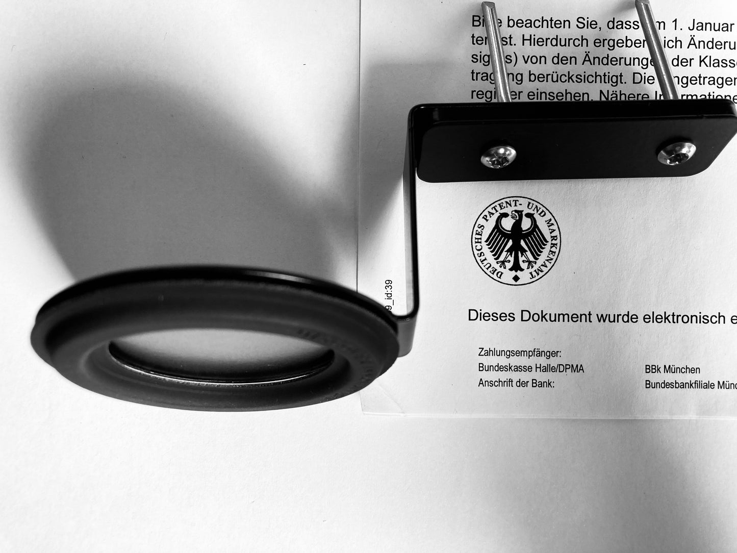 Classic mobile phone holder for Porsche 964, 993