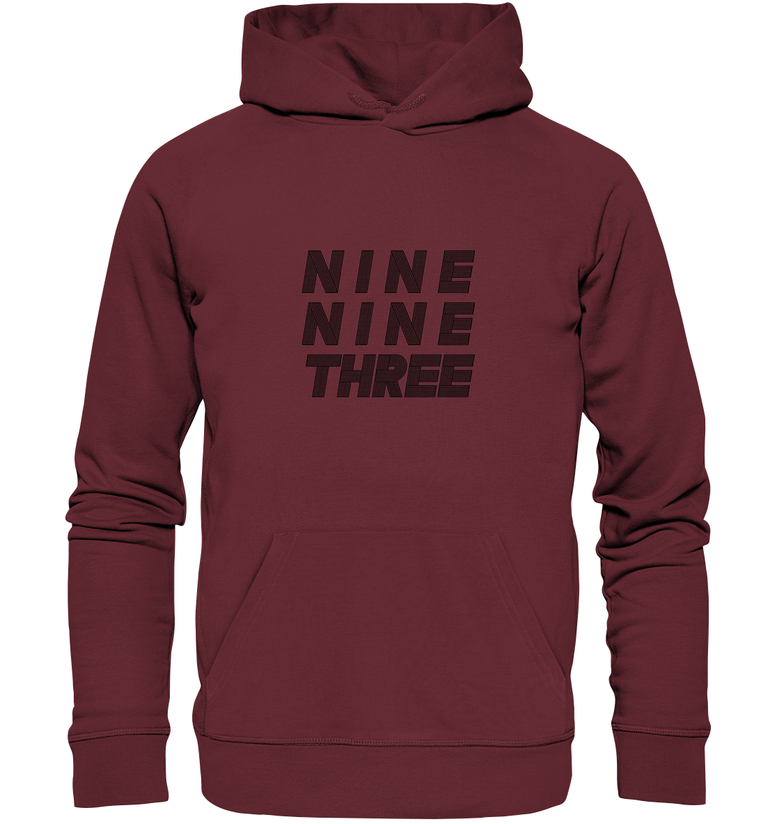 NINE NINE THREE  - Organic Hoodie