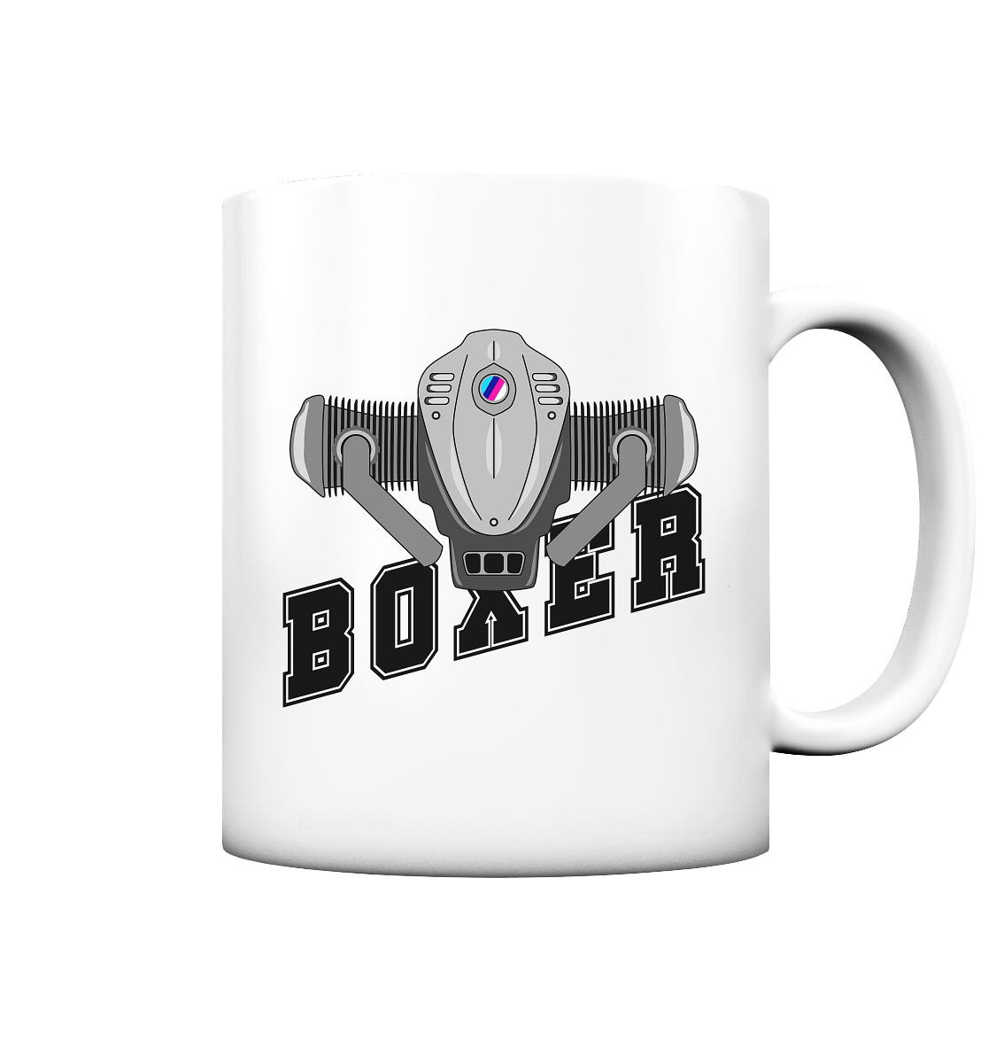 BOXER Engine  - Tasse matt