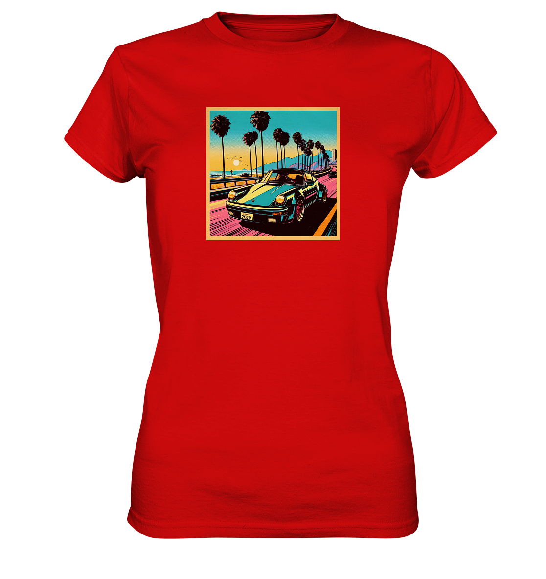 California Vibes  - Ladies Premium Shirt
