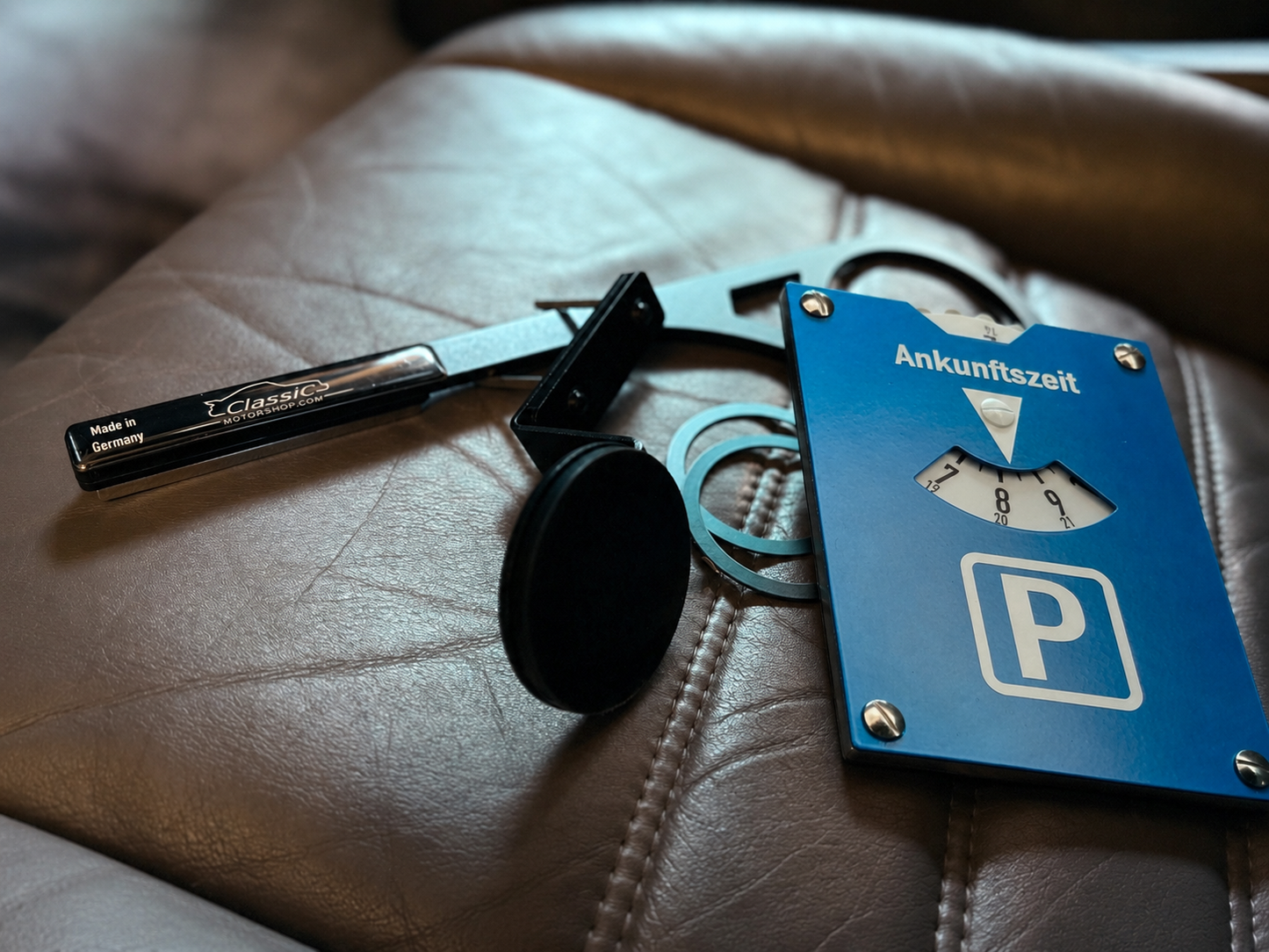 Porsche Set #2 - Handyhalterung, Cupholder, Metall Parkscheibe