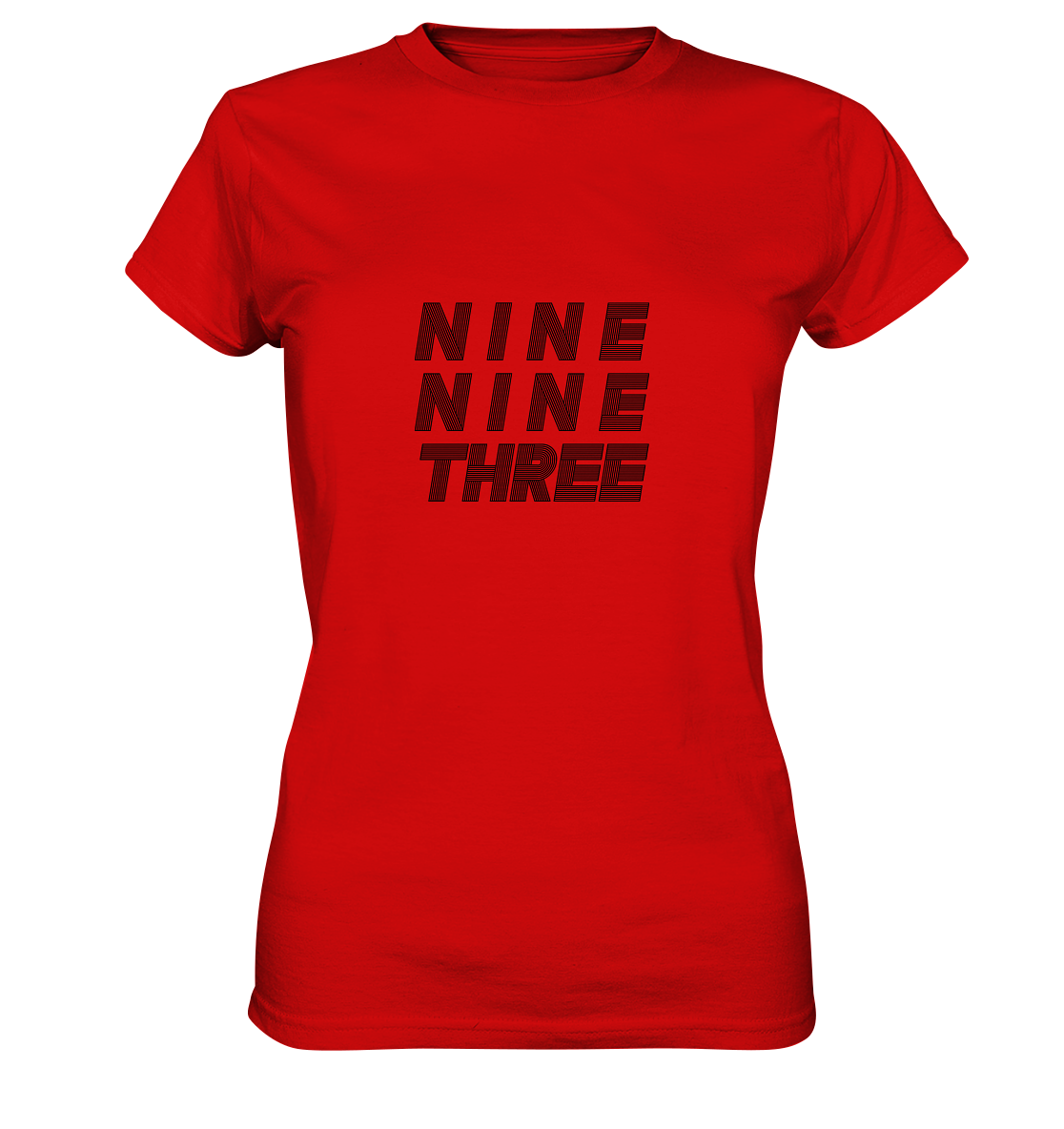 NINE NINE THREE  - Ladies Premium Shirt