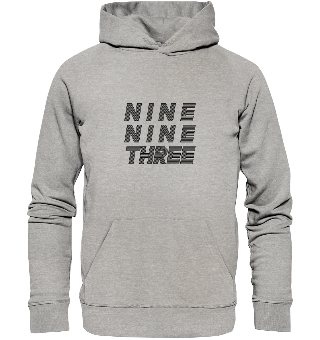NINE NINE THREE  - Organic Hoodie